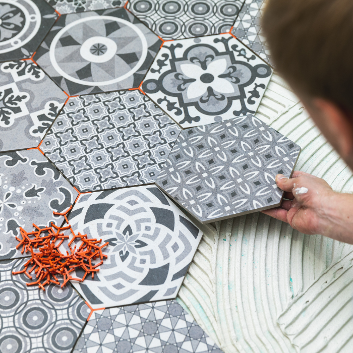 Carreaux de ciment et terre cuite à Hyères à Hyères