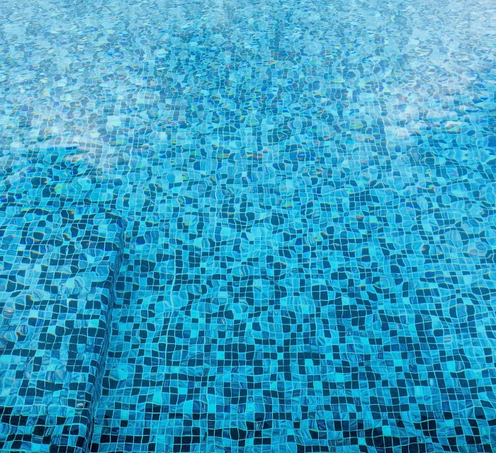 Mosaique piscine à Hyères