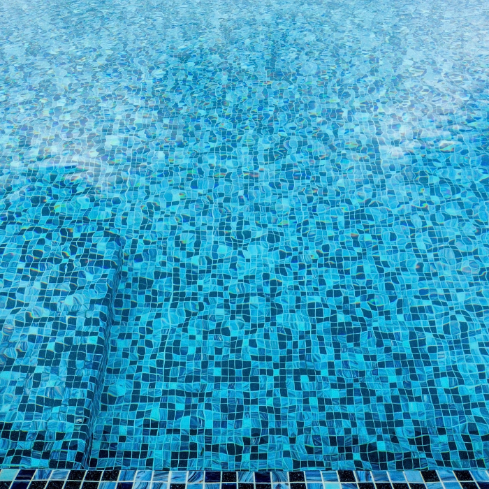 Mosaique piscine à Hyères