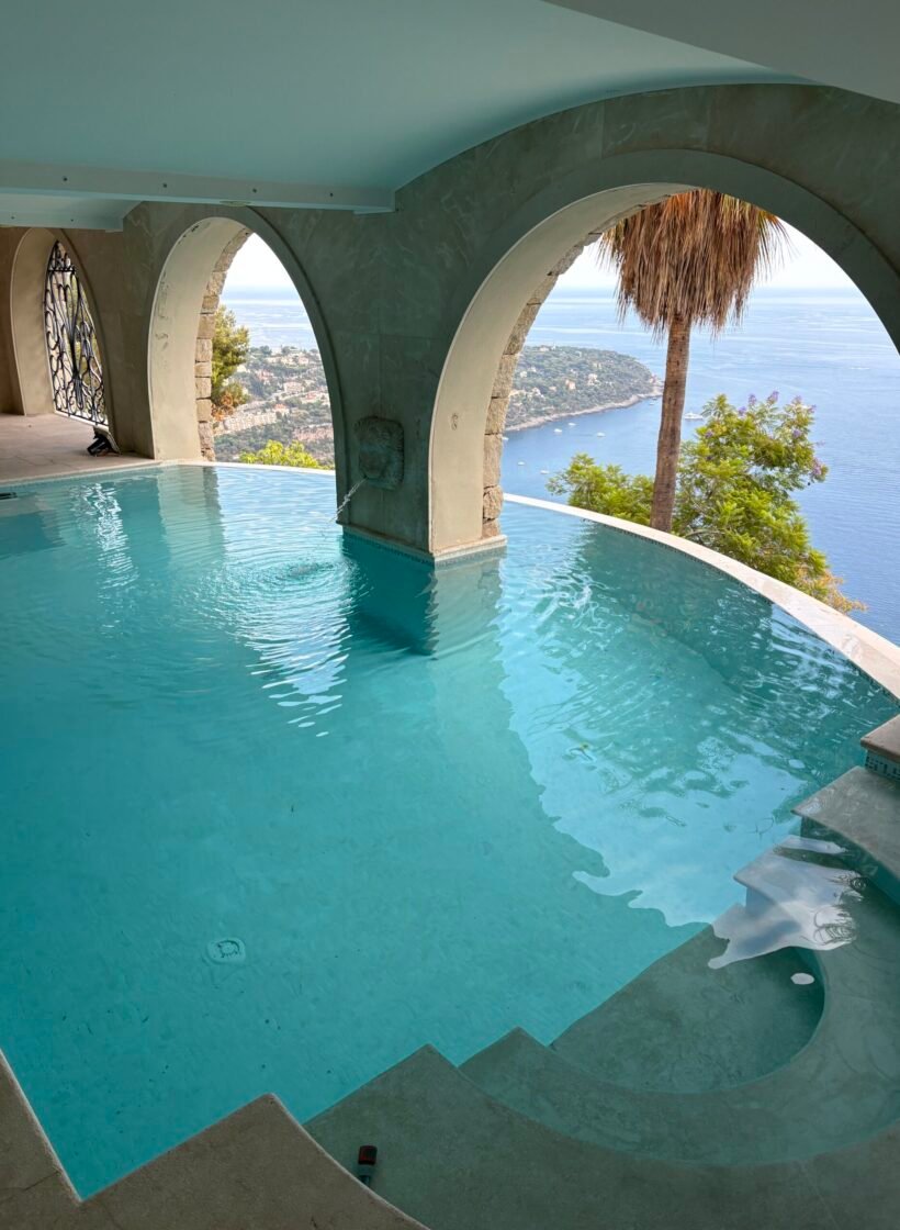 Piscine joint epoxy mosaique à Hyères